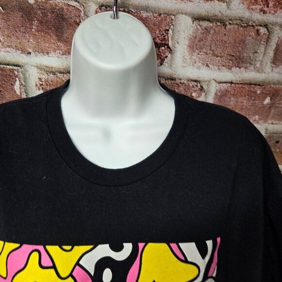 Popular Poison Psychedelic MOOD Smiley Graphic Tee Black – Unisex XL - Picture 3 of 6